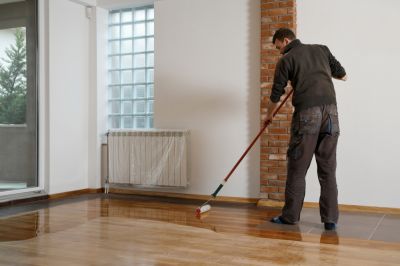Hardwood Floor Painting